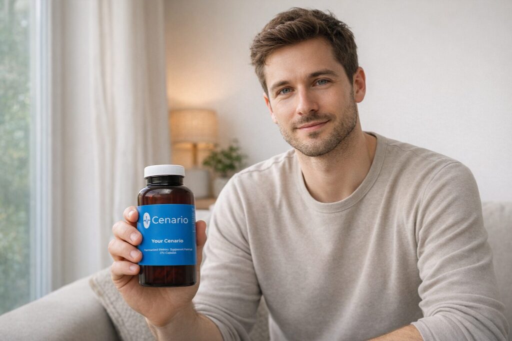 Diagram illustrating internal stress within a solid material, showing force distribution and deformation without external load applied.