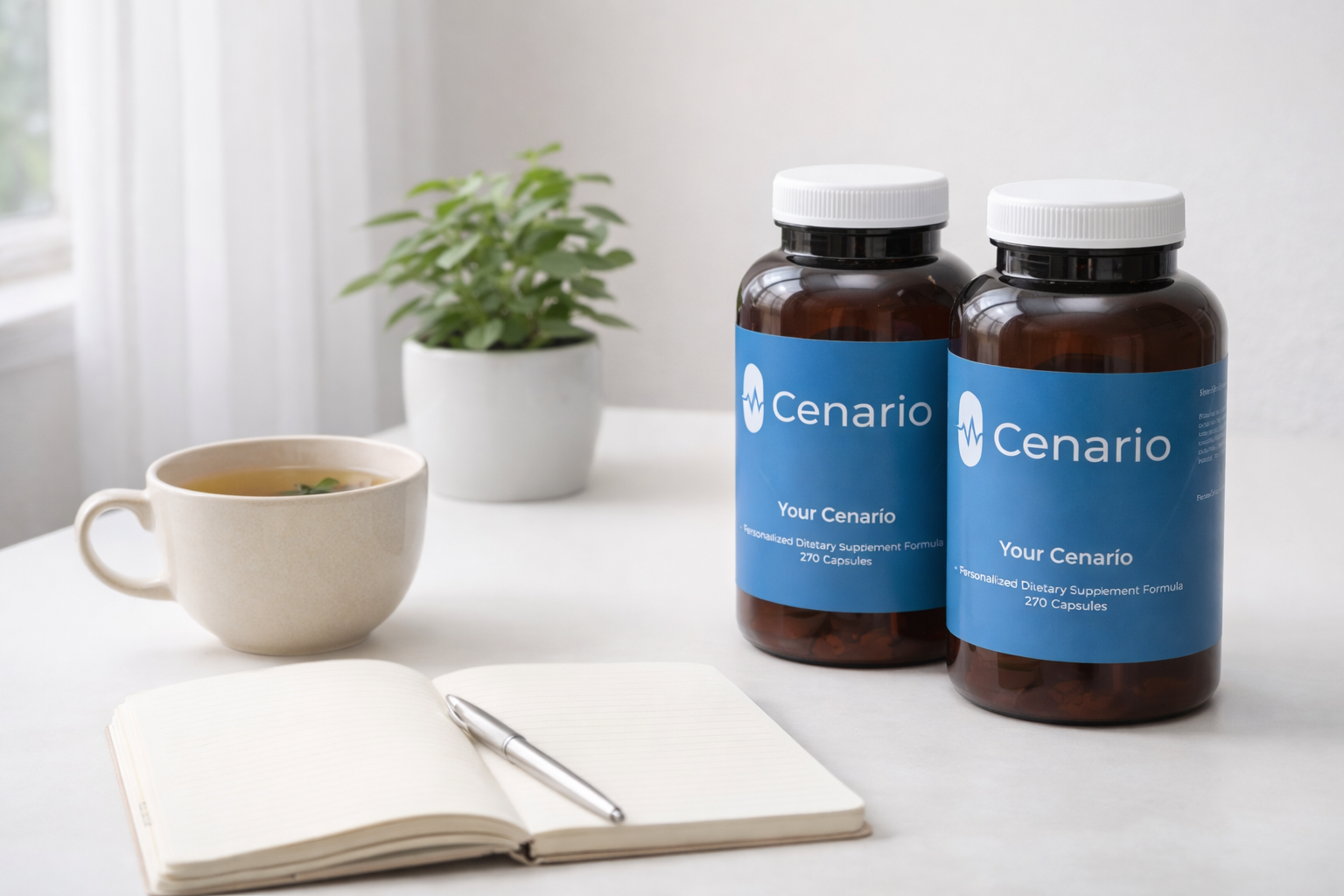 Bottles of vitamin D and iron supplements placed side by side on a white background, highlighting essential nutrients for bone health and anemia prevention.