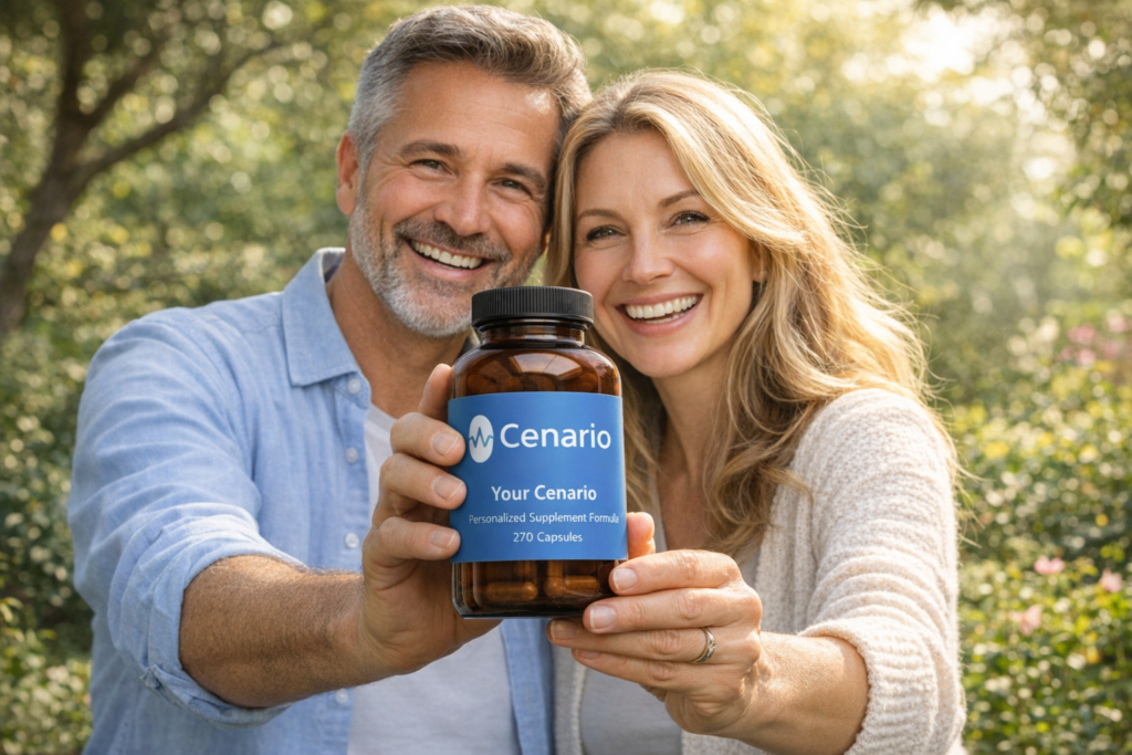 A selection of over the counter anxiety medications, including herbal supplements and non-prescription remedies, displayed on a pharmacy counter.