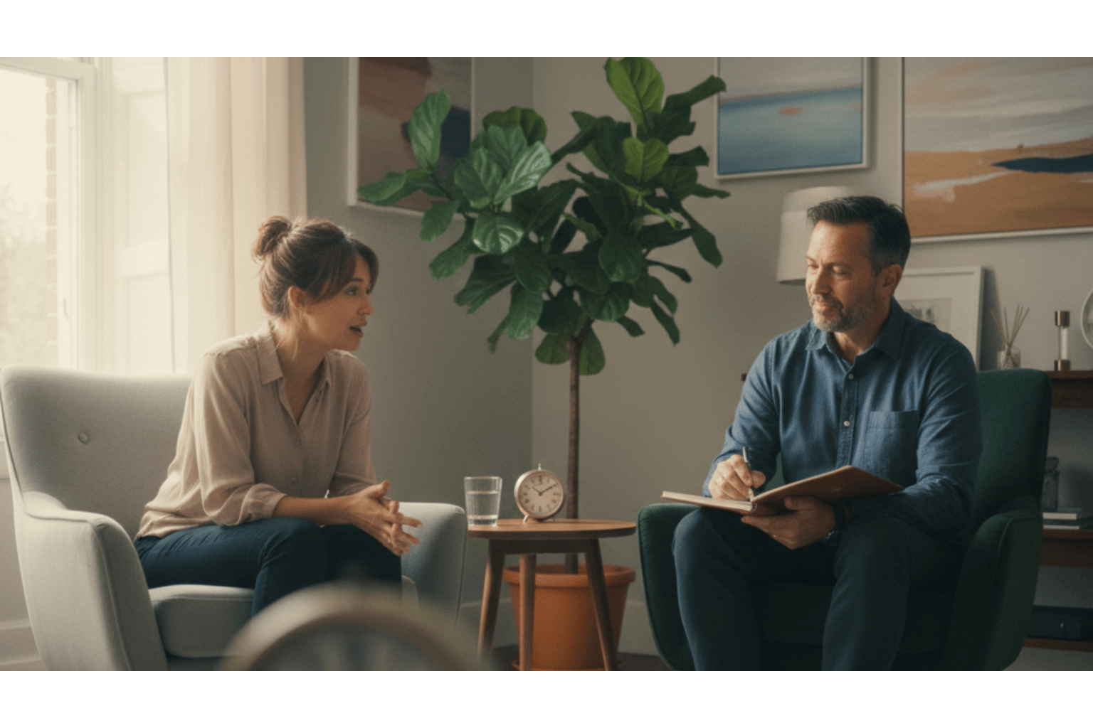 A mind map illustrating free association in psychology, with interconnected words and phrases branching from a central thought, representing spontaneous ideas.