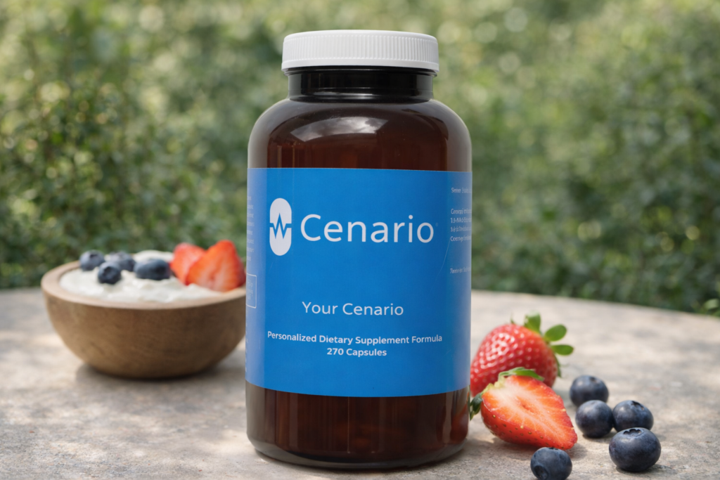 Bottles of herbal brain supplements with natural ingredients like ginkgo biloba and ginseng, promoting cognitive health and mental clarity on a wooden table.