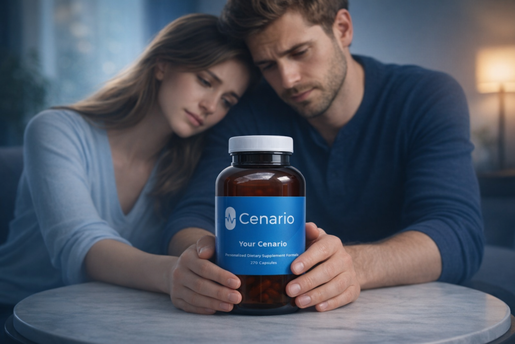 A couple sits together talking openly, practicing communication and reassurance to manage relationship anxiety and strengthen their emotional connection.