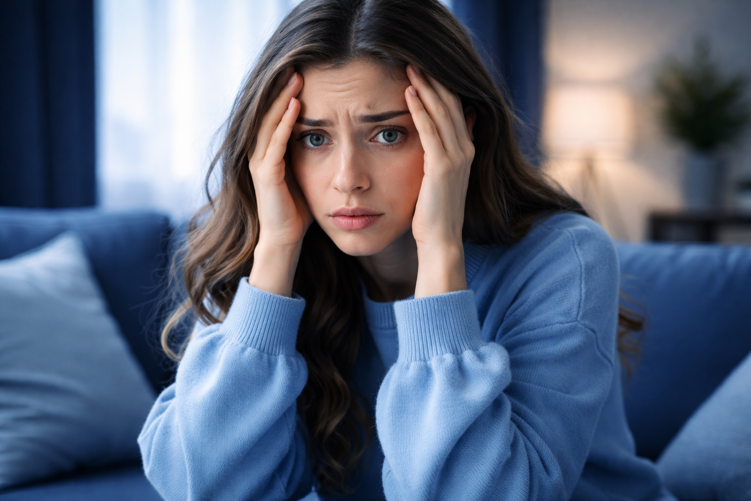 A person checking a clock and holding a GABA supplement bottle, considering the best time to take GABA for managing anxiety symptoms effectively.