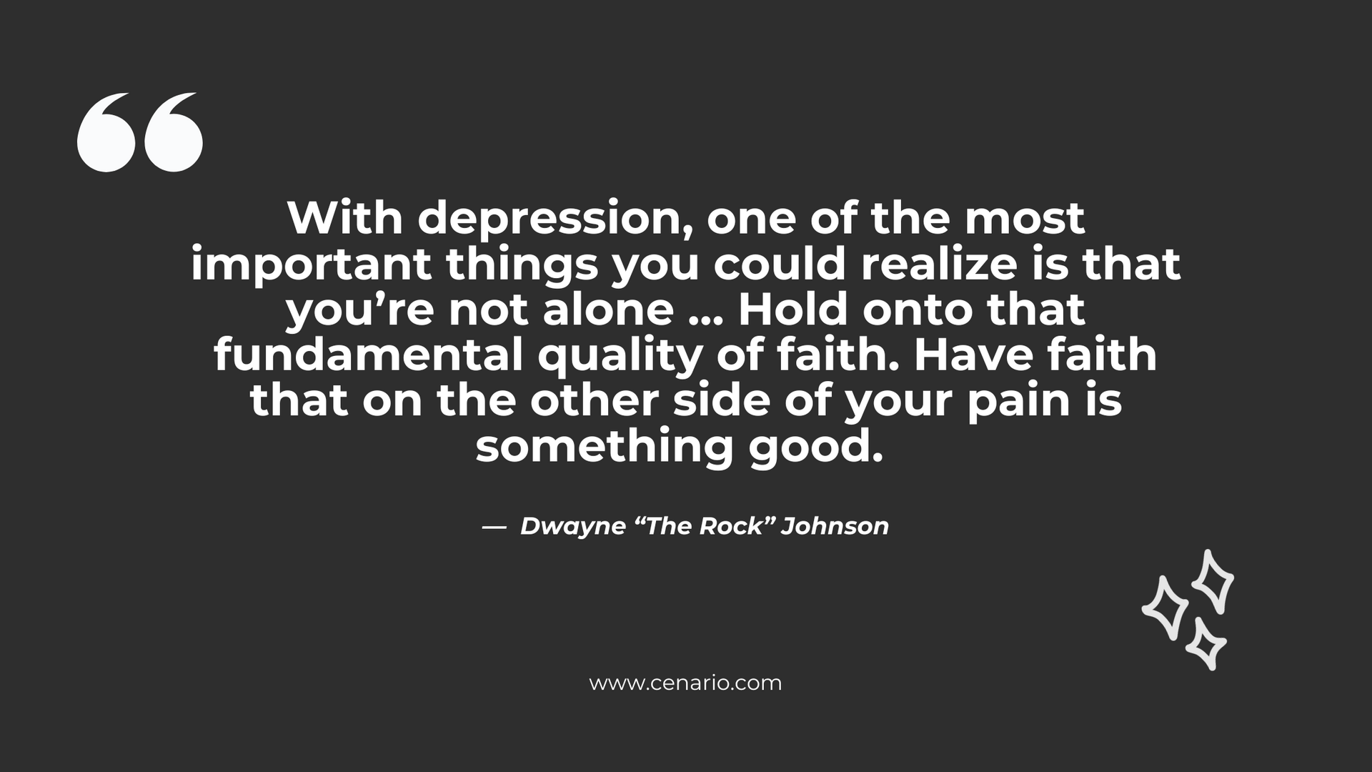 Inspirational mental health quote displayed on a calming background, encouraging self-care, resilience, and the importance of seeking support.