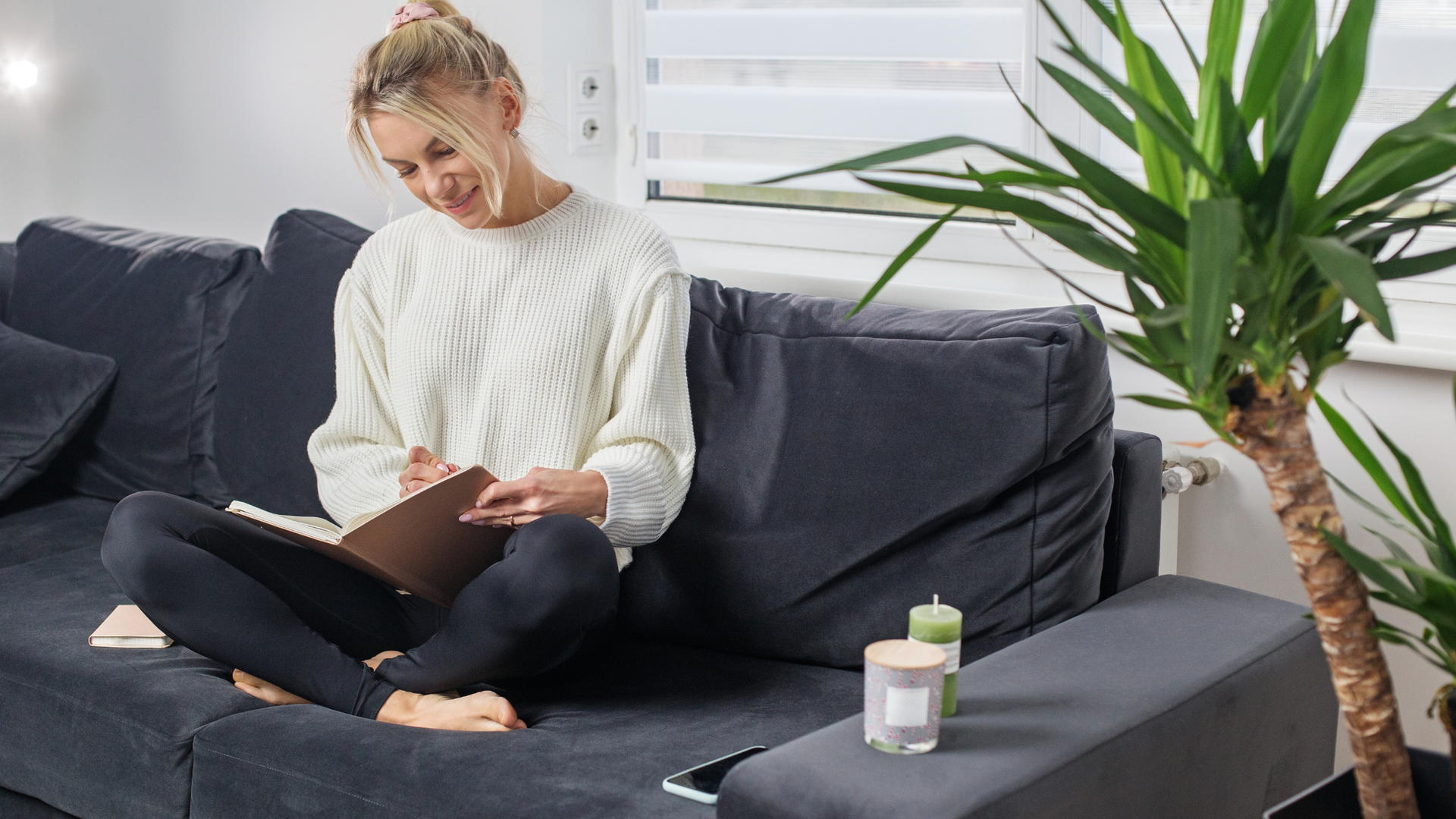 A vibrant Saturday morning scene with an inspiring motivational quote overlay, encouraging positivity, energy, and productivity to start the weekend strong.