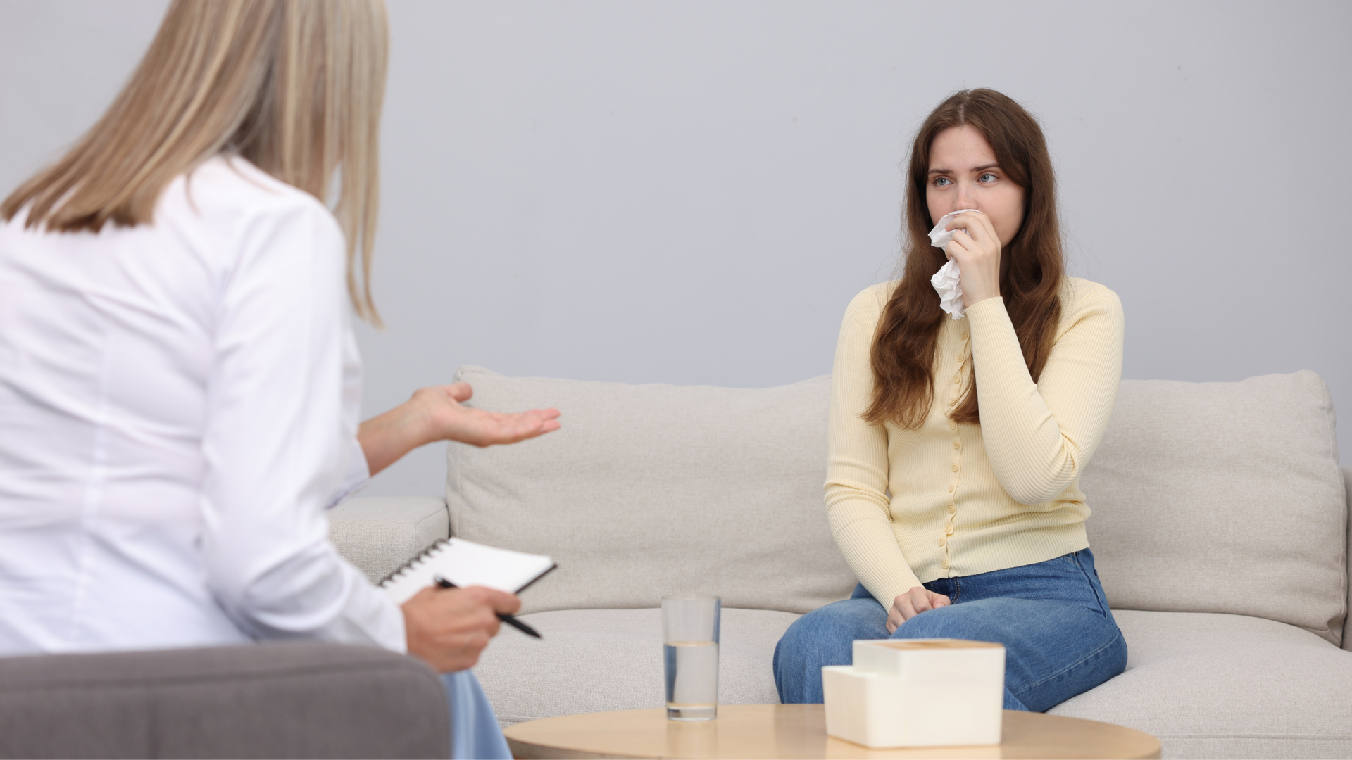 Illustration showing treatment-resistant bipolar disorder with mood swings, medication bottles, and therapy icons, highlighting ongoing management challenges.