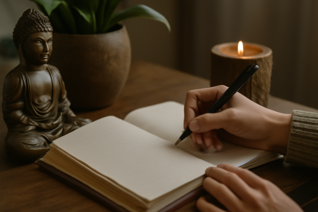 A serene sunrise over a mountain peak with the phrase "Words of Wisdom" inscribed, symbolizing guidance, reflection, and thoughtful insight.