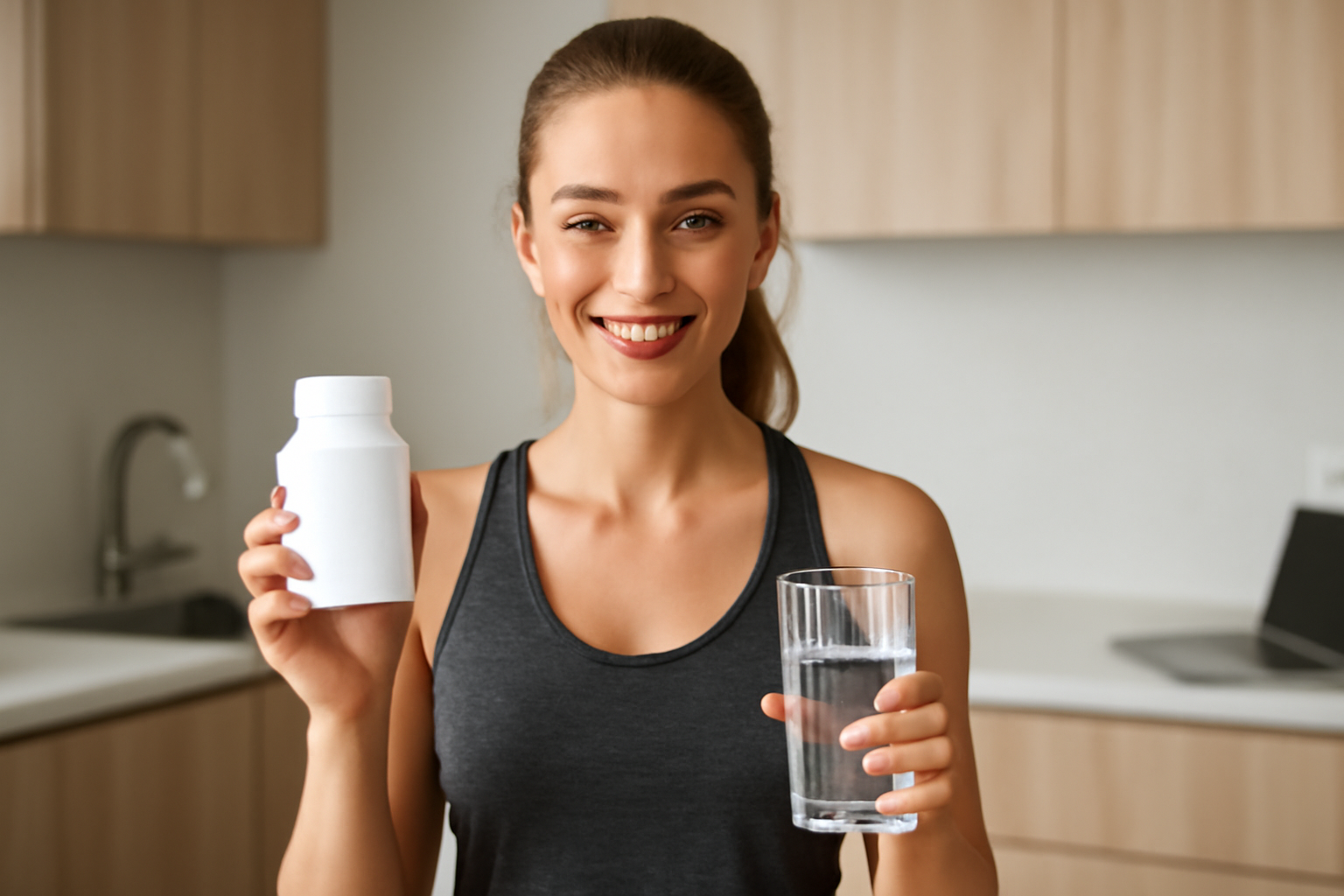 Bottles of L-carnitine supplements displayed on a pharmacy shelf, illustrating where to buy L-carnitine for health and fitness purposes.