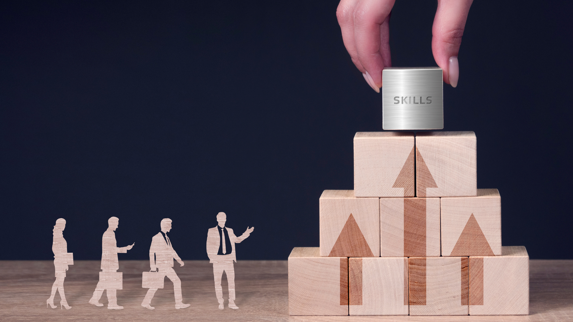 Illustration showing the humanistic approach to personality, emphasizing self-actualization, personal growth, and individual potential in psychology.