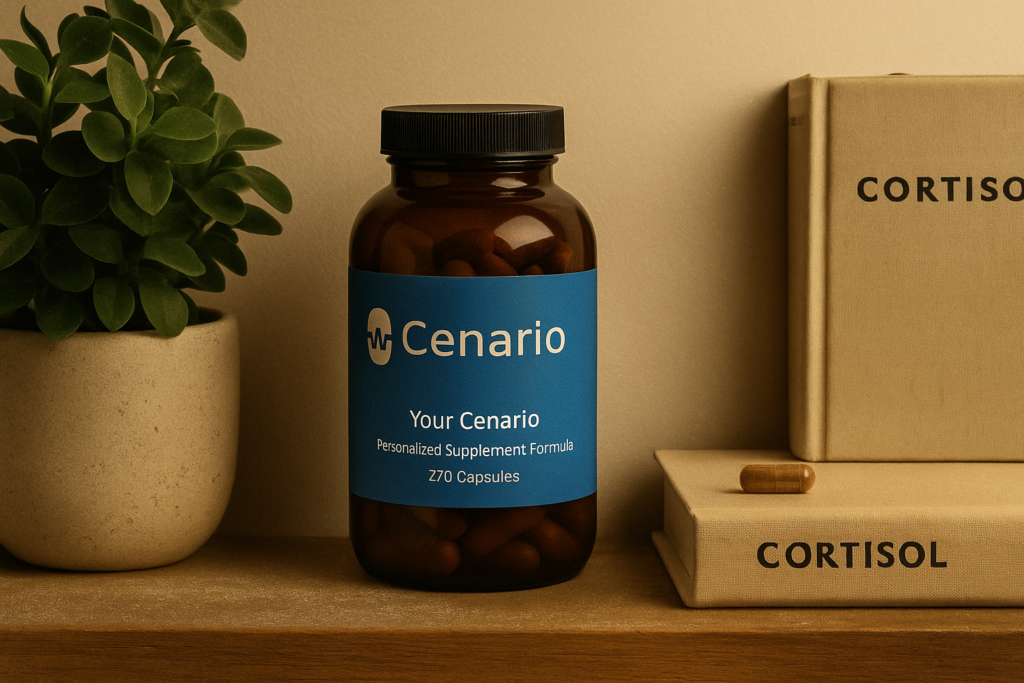 Bottles of supplements for cognitive health, including omega-3, ginkgo biloba, and nootropic capsules, arranged on a table with a brain diagram.