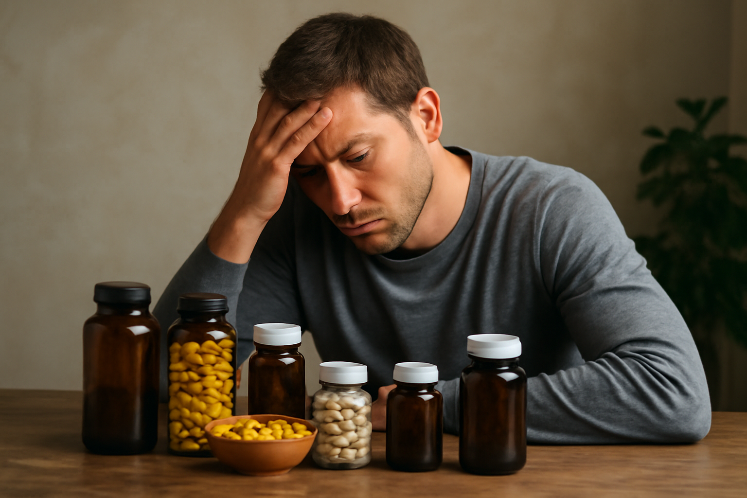 A selection of the best nootropics for ADHD, including capsules and supplements, aimed at improving focus, attention, and cognitive performance.